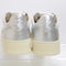 Autry Medalist Low Bicolour Sneakers White and Silver Leather - UK Size 3