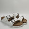 Womens Birkenstock Arizona Two Strap White Birko Uk Size 5