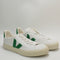Odd Sizes -  Veja Campo White Emeraude F - UK Sizes Right 5/Left 6