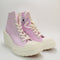 Converse Chuck 70 De Luxe Wedge Stardust Lilac Egret Black Uk Size 6