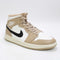 Odd sizes - Mens Jordan Air Jordan 1 Mid Sail Black Desert Uk Sizes Right 5/Left 6