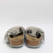 Womens Birkenstock Boston Clogs Stone Coin Suede R