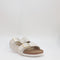 Womens Birkenstock Arizona Two Strap Sandals Antique White Nubuck Uk Size 4.5