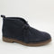 Mens Office Byron Crepe Look Chukka Boots Navy Suede Uk Size 7
