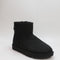 Womens UGG Classic Mini Ii Black Suede Uk Size 3