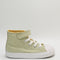 Odd Sizes - Kids Converse All Star Hi 1vlace Olive Aura Cyber Mango White - UK Sizes Right 9 Youth/Left 10 Youth