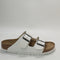 Womens Birkenstock Arizona Two Strap White Birko Uk Size 5