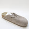 Womens Birkenstock Boston Clogs Gray Taupe Suede Uk Size 3