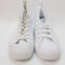 Odd Sizes -  Converse All Star Hi Lthr White Mono Lthr - UK Sizes Right 6/Left 5.5