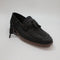 Mens Office Clapham Tassel Woven Loafers Black Leather Uk Size 9