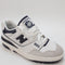 New Balance Bb550 White Blue Uk Size 4