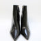 Odd sizes - Womens Office Adele Slim Heel Ankle Boots Black Uk Sizes Right 6/Left 5