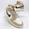 Odd sizes - Mens Jordan Air Jordan 1 Mid Sail Black Desert Uk Sizes Right 5/Left 6