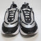 Odd Sizes -  Nike Air Max Furyosa Metallic Silver Black White Sail White White - UK Sizes Right 5/Left 4