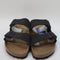 Womens Birkenstock Arizona Two Strap Velvet Gray Uk Size 7