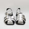 Womens Office Sovereign Fisherman Sandals Silver