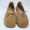 Womens ALOHAS Rosalind Ballet Pumps Tan Suede