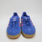 Womens Adidas Gazelle Indoor Trainers Blue Bliss Pink Gum Uk Size 3