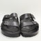 Odd sizes - Womens Birkenstock Arizona Two Strap Black Eva Uk Sizes Right 8 EU 42/Left 7.5 EU 41