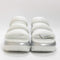 Womens Crocs Mega Crush Slides Moonlight Silver