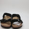 Womens Birkenstock Arizona Two Strap Suede Black Uk Size 4.5