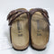Womens BIRKENSTOCK Arizona Two Strap Sandals Brown Oiled Leather