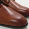 Mens Office Major Plain Toe Derby Shoes Tan Leather Uk Size 11