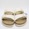 Womens Birkenstock Arizona Two Strap Eggshell Bf Uk Size 5.5