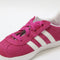 Kids adidas Gazelle 2 Infant Trainers Semi Lucid Fuchsia Cloud White Gold Metallic Uk Size 7 Infant