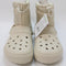 Womens Crocs Classic Lined Neo Puff Boots Bone