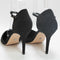 Womens OFFICE Hide Out Two Part Court Heels Black