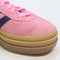 Womens Adidas Gazelle Bold W Pink Glow Victory Blue Gum Uk Size 4