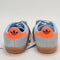 Kids adidas Gazelle 2 Infant Clear Sky Black Solar Orange Uk Size 7 Infant