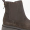 Womens OFFICE Archie Chunky Chelsea Ankle Boots Brown Suede