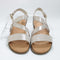 Womans TOMS Mar Sandals Champagne Swimmer Suede