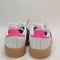 adidas Sambae Trainers White Night Indigo Pink Gum Uk Size 4