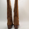 Womens Office Kezia Heeled Western Knee Boots Tan Suede Uk Size 5