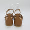 Womens Office Fresco Two Part Huarches Tan Leather