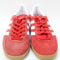adidas Gazelle Indoor Trainers Better Scarlet Red White Gum Uk Size 6.5