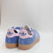 adidas Gazelle Trainers Blue Orchid Fusion Gum Uk Size 6