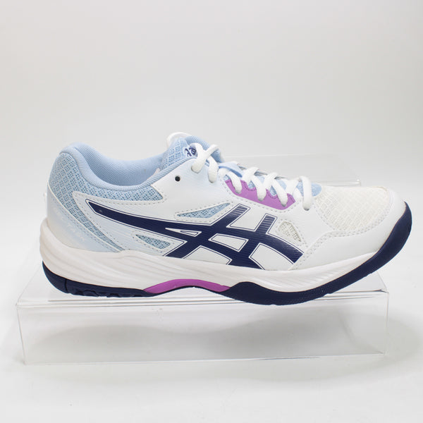 Womens ASIC Gel Task 3 Trainers White Dive Blue UK Size - 4.5