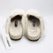 Womens 1774 BIRKENSTOCK Boston Shearling Sandals Cream