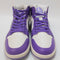 Womens Nike Air Jordan 1 Mid Action Grape Sly Light Purple Sail Uk Size 5