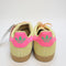 adidas Gazelle Trainers Power Yellow Lucid Pink Gum Uk Size 6
