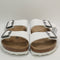Womens Birkenstock Arizona Two Strap White Birko Uk Size 5