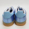 adidas Azelle Indoor Trainers Bliss Blue White Metallic Uk Size 6