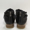 Odd Sizes - Womens Blowfish Malibu Bloomy Weave Sandal Black Syecut - UK Sizes Right 6/Left 5