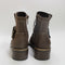 Womens OFFICE Avril Cleat Sole Buckle Boots Brown Nubuck