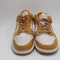 Odd Sizes - Nike Dunk Low Phantom Gold Suede White Volt - UK Sizes Right 6/Left 5