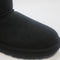 Womens UGG Classic Mini Ii Black Suede Uk Size 3